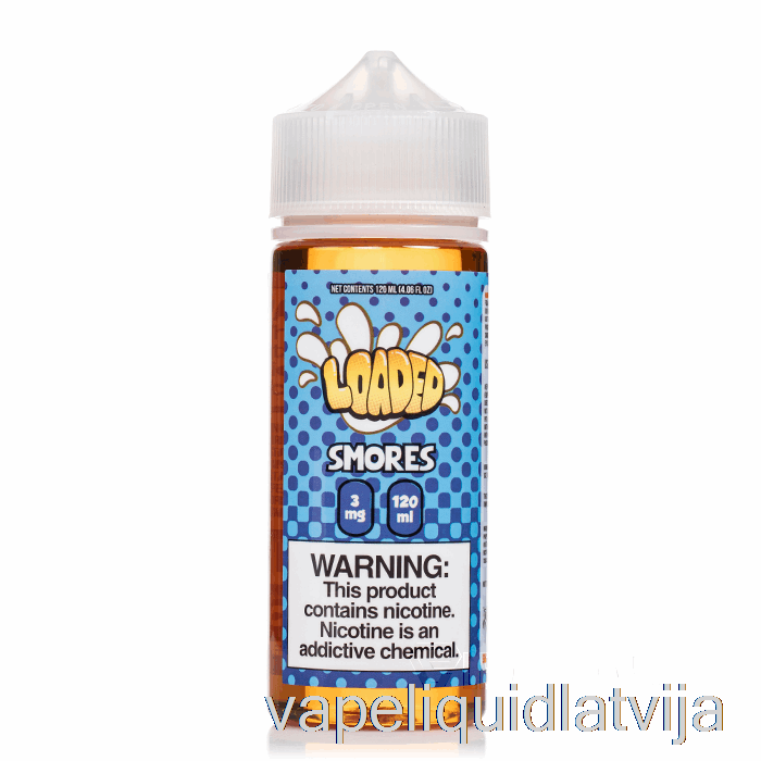 Smores - Ielādēts E-šķidrums - Nežēlīgs - 120ml 3mg Vape šķidrums